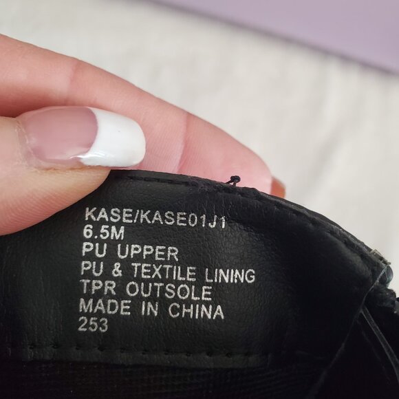 MADDEN GIRL LACE UP MOTO STYLE BOOTS - Picture 9 of 15